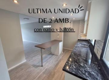 Departamento de 2 ambientes, Caballito · 2 Amb 1|° Piso Fte Bcon y Ptio A/estr con Amerites