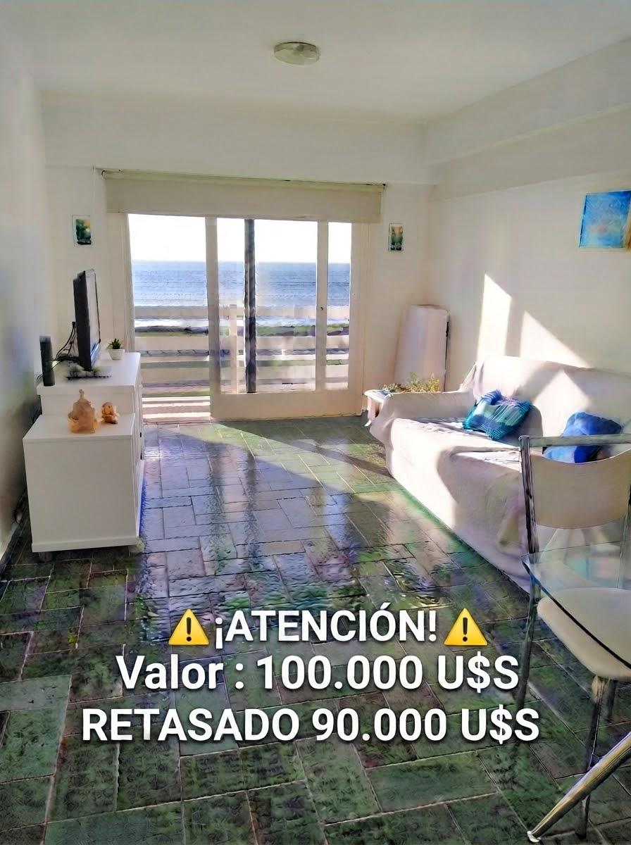 Departamento de 2 ambientes frente al mar en Zona Norte