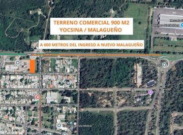 Foto · Terreno Comercial Esquina Yocsina, Malagueño 900 m² Renta Activa 1.000 U$s