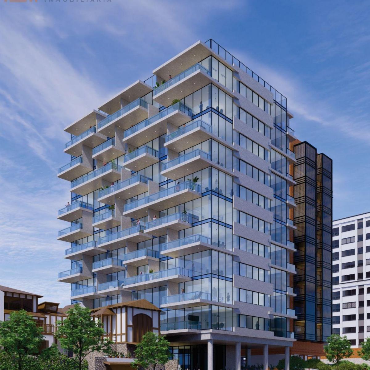 Depto 3 amb, 125m² con cochera cubierta y vista al mar — Playa Varese