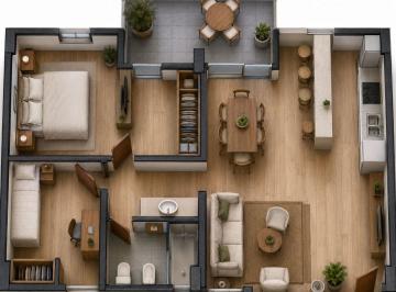 Foto · Venta Depto en Pozo 2 Dorm C Balcon B General Paz Financia