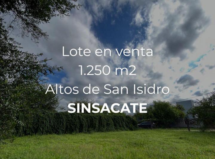 Terreno · 1250m²