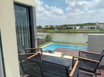 Casa · 165m² · 7 Ambientes · 2 Cocheras · Casa 4 Dorm. con Muelle Propio, Amenities en San Sebastian, Area 9, Zelaya Pilar
