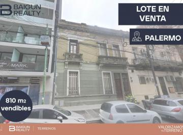 Terreno · 117m² · Terreno en Venta en Palermo 800 m² Vendibles