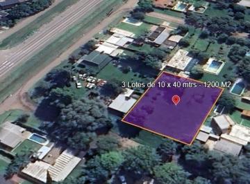 Terreno · 1200m² · 3 Lotes con Forestación de 10 X 40 Mtrs Cada Uno - Venta Unificada, Posibilidad de Financiación.