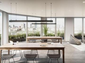 Departamento · 35m² · 1 Ambiente · Monoambiente con Patio a Estrenar en Edificio con Amenities