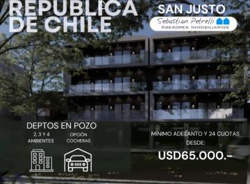 Departamento · 38m² · 2 Ambientes · Departamento - San Justo