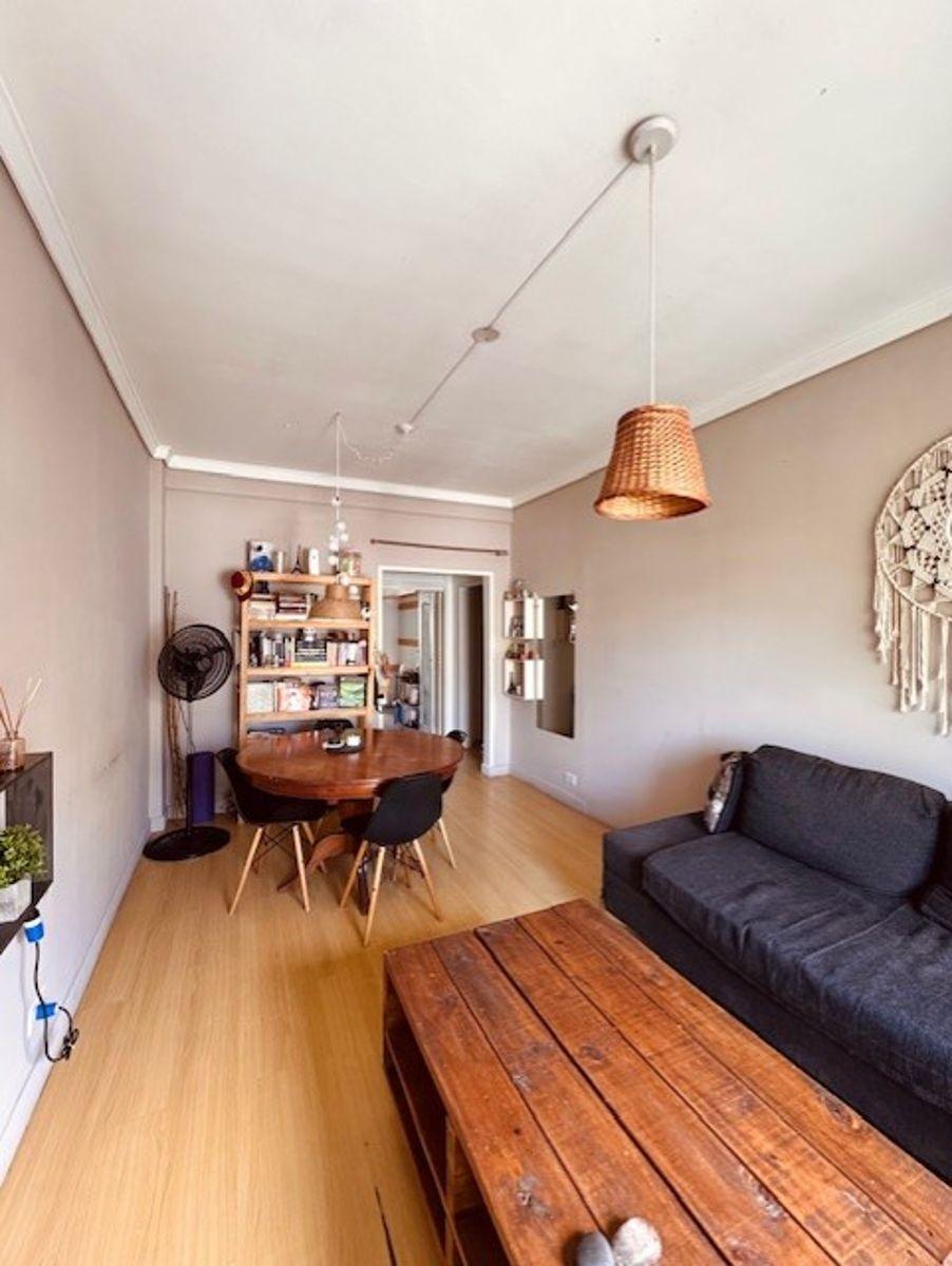 Depto 3 amb, 59.78m² con balcón francés — Macrocentro