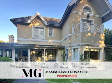 Casa · 227m² · 6 Ambientes · 2 Cocheras · Casa Venta Solar del Bosque - Ezeiza