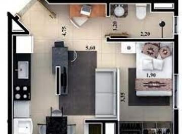 Departamento · 2m² · 3 Ambientes · Depto