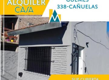 Casa · 39m² · 2 Ambientes · 2 Cocheras · Casa en Alquiler - Cañuelas