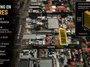 Terreno · 427m² · Terreno en Venta en Flores Caba, Apto 2100 m² Construibles