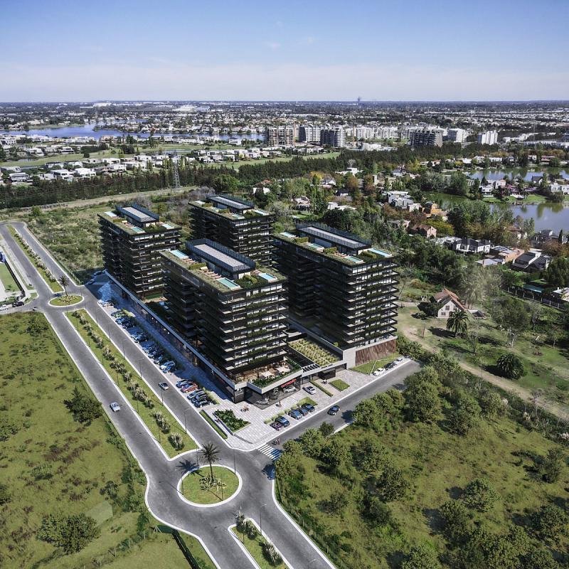Belvedere Garden, Nordelta, Piso 6, B607, 2 Amb, CON Cochera