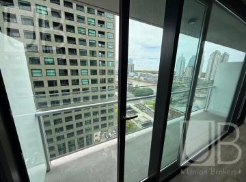 Departamento · 31m² · 1 Ambiente · 1 Cochera · Monoambiente en Quartier del Bajo. Alquiler.