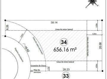Terreno · 656m² · Hermosos Lotes en Venta Los Naranjos II - Reventa!