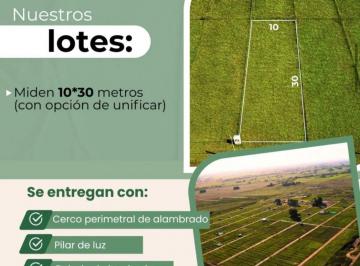 Terreno , General Rodríguez · Terreno con 300 m² en Venta en General Rodríguez (Muy Bajas Expensas)