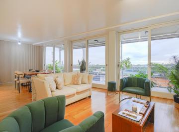 living · Venta Dpto. Piso en Nuñez 4 Amb con Depen. Vista Panorámica Mucha Luz Espacio Guardacoche de Regalo