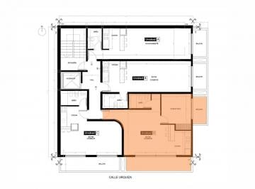 Departamento · 64m² · 1 Ambiente · Venta - Departamento 1 Dormitorio Urquiza y Constitución - Luis Agote, Rosario.