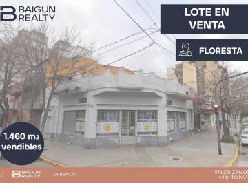 Terreno · 210m² · Terreno en Venta en Floresta, 1460 m² Vendibles