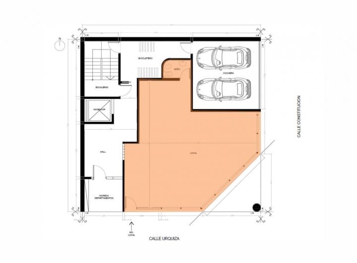 Local comercial · 75m² · 1 Ambiente