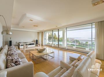 Departamento · 241m² · 4 Ambientes · 4 Cocheras · Venta - Piso Exclusivo 3 Dorm. con Vista Al Río y 3 Cocheras - Forum, Puerto Norte