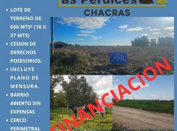 Terreno · 660ha · Lotes en Barrio Chacra Las Perdices (Financiable)
