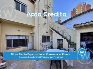 PH · 125m² · 3 Ambientes · PH en Planta Baja Patio Libre Local Al Frente | Victoria, San Fernando