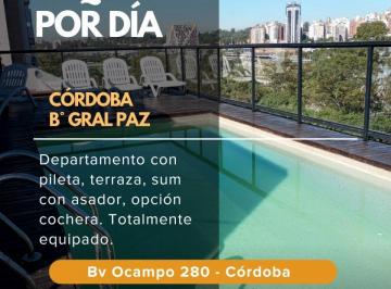 Departamento · 65m² · 1 Ambiente · Alquiler Departamento por Dia, Cordoba
