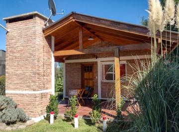 Cabañas de material totalmente equipada para turismo · Venta Permuta Complejo Turístico en Calamuchita: Casa y 2 Cabañas