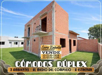 Casa de 3 ambientes, Mar del Tuyú · Dúplex 3 Ambientes Al Medio del Complejo a Estrenar Mar del Tuyú Vende en Pozo Sara Zapata Inmobilir