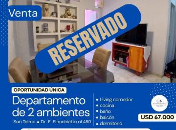Departamento de 2 ambientes, Barracas · 2 Ambientes Al Frente con Vista Panorámica