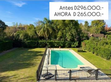 Casa de 6 ambientes, Pilar · Casa a La Venta en Bc" Los Fresnos ", 4 Dorm, 1 Dorm en Pb, lote Central, acceso Excelente