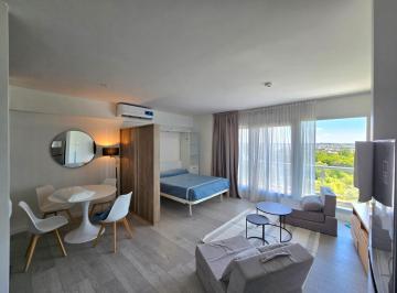 Departamento · 30m² · 1 Ambiente · 1 Cochera · Departamento en Alquiler Remeros Beach - Amoblado y Equipado