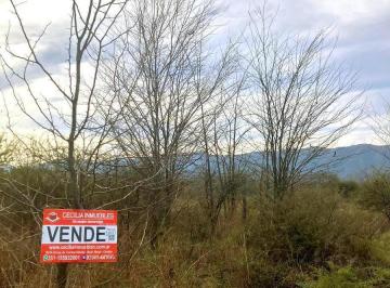 Terreno · 840m² · Lote en Venta en Bialet Massé a 1.5 Km del Rio Mallin con Vista a Las Sierras
