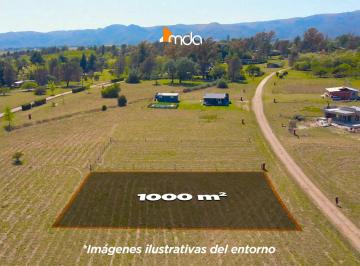 Terreno · 1000m² · Invertí en Valle de Calamuchita: Lote en Punto Claro, Villa Ciudad Parque Los Rearte