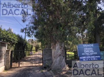 Terreno · 688m² · Terreno en Venta en La Nonna Nº 4 Manuel B Gonnet - Alberto Dacal Propiedades