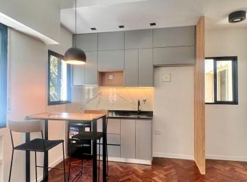 Departamento de 2 ambientes, Recoleta · Ayacucho y Melo Edificio Francés Vista a Jardines Lc + Escritorio + 1 Dorm - Cocina Bar - Nvo de Rta