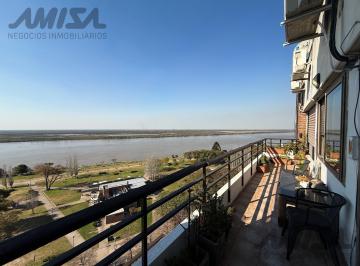 Departamento · 125m² · 6 Ambientes · 1 Cochera · Departamento Piso Exclusivo 3 Dorm., Vista Al Rio