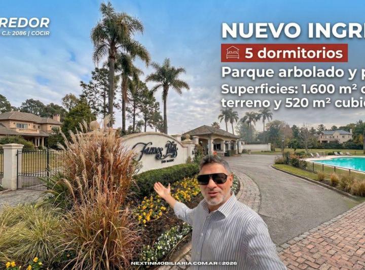 Casa · 520m² · 12 Ambientes · 2 Cocheras