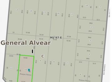 Terreno · 316m² · Terreno en General Alvear