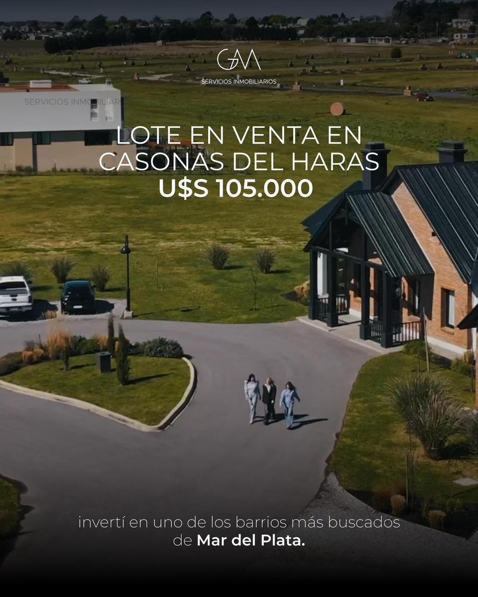 Lote en Casonas del Haras de 684m² con fondo a arroyo