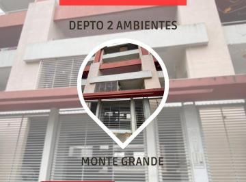 Departamento de 2 ambientes, Esteban Echeverría · Departamento 2 Ambientes con Cochera en Alquiler - Monte Grande