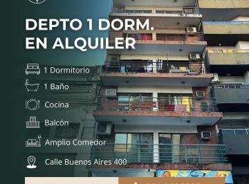 Departamento · 1 Dormitorio · Departamento en Alquiler