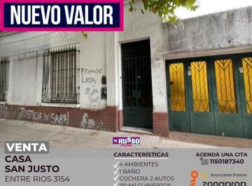 RUS-RUS-10786_2 · Casa en Venta 4 Ambiente San Justo Centro