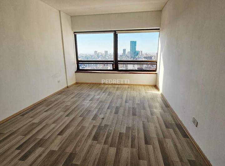 Monoambiente en Alquiler Sobre Piso 25, Vista Espectacular de La Ciudad