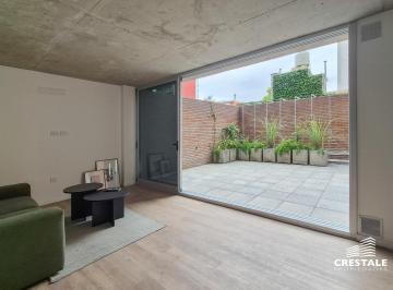 Departamento · 71m² · 3 Ambientes · 1 Cochera · Venta / Permuta - Departamento 2 Dorm. Amoblado con Patio - Lourdes, Rosario.