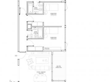 Departamento · 108m² · 4 Ambientes · Departamento en Villa Devoto