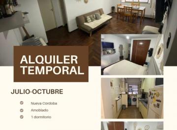 Departamento de 3 ambientes, Córdoba · Alquiler Amoblado en Nva Cordoba Julio - Noviembre El Precio Es por Dia
