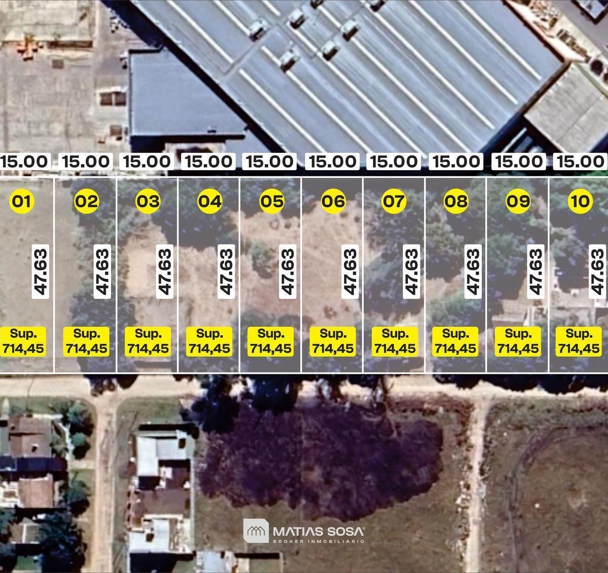 Terreno en venta 714m² en López de Gomara