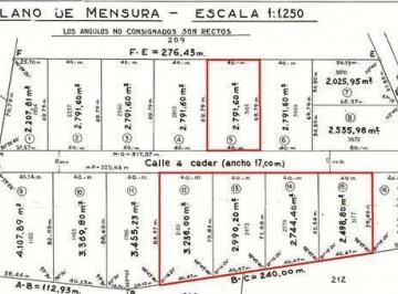 Terreno · 2744m² · Terreno en Villa La Angostura